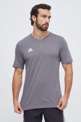 adidas Performance: Серая футболка 