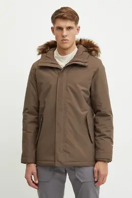 The North Face: Коричневая куртка 