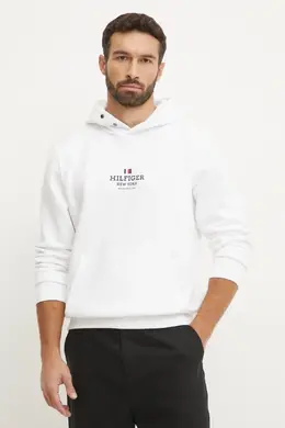 Tommy Hilfiger: Белая толстовка 