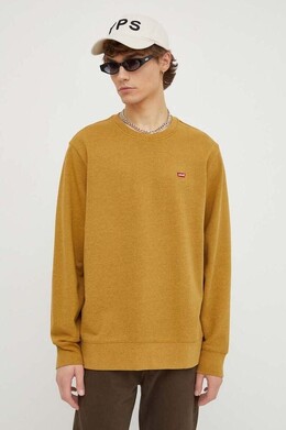 Levi's: Жёлтая толстовка 