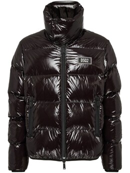 Dsquared2: Чёрный пуховик 