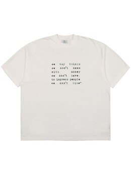 Vetements: Белая футболка 