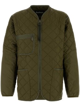 Barbour: Зелёный пуховик  Liddesdale