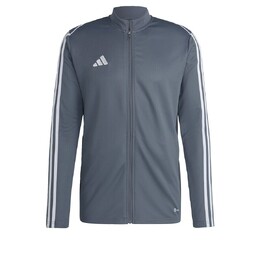 Adidas: Серая куртка  Tiro