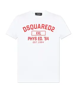 Dsquared2: Белая футболка 