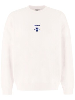 Marcelo Burlon County Of Milan: Белая толстовка 