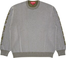 Supreme: Светоотражающий свитер 