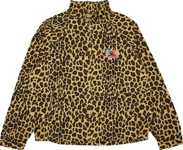 Supreme: Куртка с леопардовым принтом 