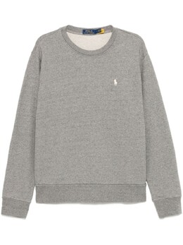 Polo Ralph Lauren: Серая толстовка 