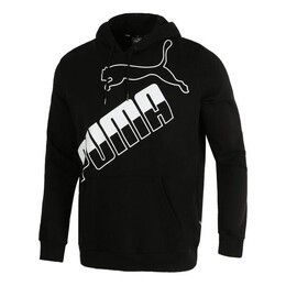 PUMA: Чёрная толстовка 