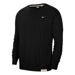 Nike: Чёрная толстовка  Dri FIT