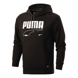 PUMA: Чёрная толстовка  Rebel