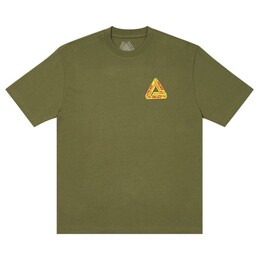 Palace: Зелёная футболка 