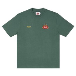 Palace: Зелёная футболка 