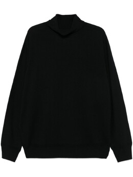 Homme Plissé Issey Miyake: Чёрный свитер 