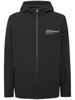 Plein Sport: Куртка с капюшоном 