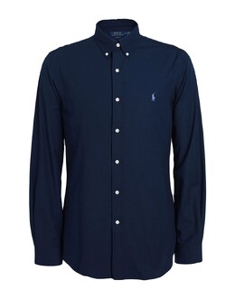 Polo Ralph Lauren: Синяя рубашка 