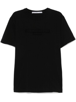 Alexander Wang: Чёрная футболка 