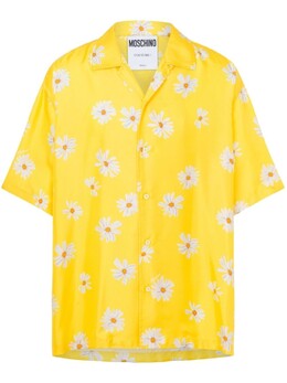Moschino: Рубашка с принтом 