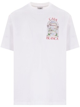 Casablanca: Белая футболка 