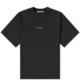 Acne Studios: Чёрная футболка 