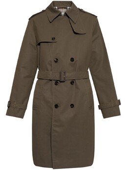 Burberry: Хлопковый плащ 