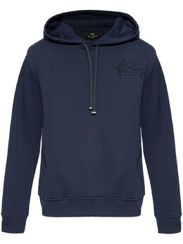 Etro: Толстовка  Pegaso с вышивкой
