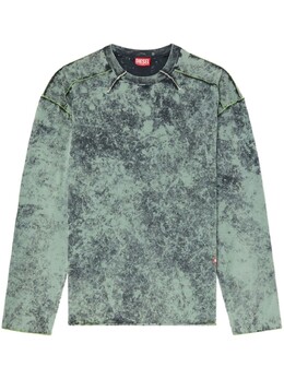 Diesel: Зелёная футболка 
