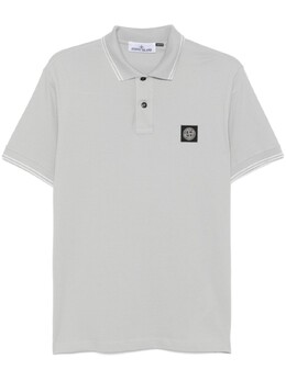 Stone Island: Серая рубашка  Compass