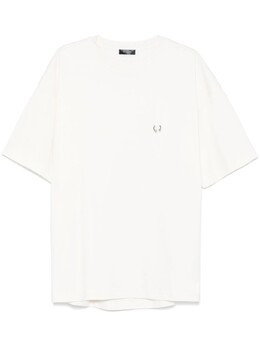 MUGLER: Белая футболка 