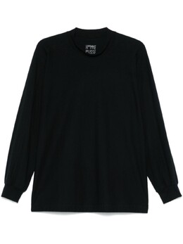 Homme Plissé Issey Miyake: Чёрная футболка 