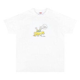 Supreme: Белая футболка  Frog