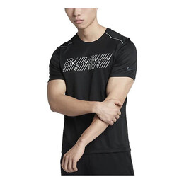Nike: Футболка  Dri FIT с коротким рукавом
