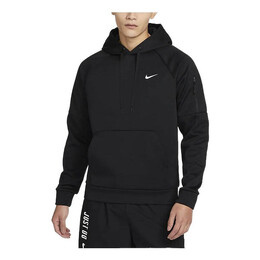Nike: Чёрная толстовка 