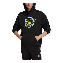 Adidas: Чёрная толстовка  X