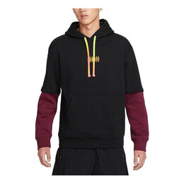 Nike: Чёрная толстовка  Air Jordan