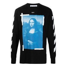 Off-White: Толстовка  Mona Lisa с длинным рукавом