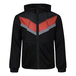 Nike: Чёрная толстовка  Windrunner