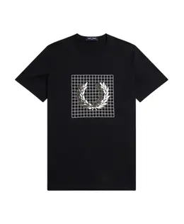 Fred Perry: Чёрная футболка 