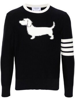Thom Browne: Синий свитер  Hector