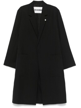 Jil Sander: Чёрное пальто 
