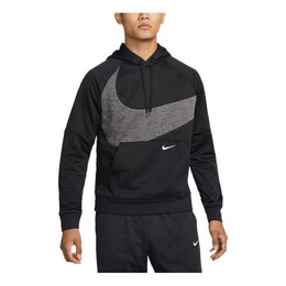 Nike: Чёрная толстовка  Therma