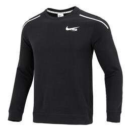 Nike: Чёрная толстовка 