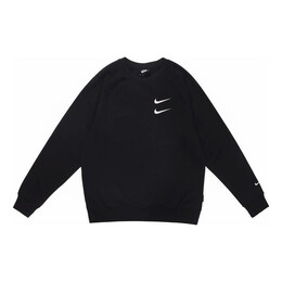 Nike: Чёрная толстовка 