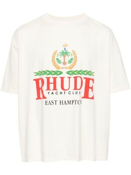 Rhude: Футболка 
