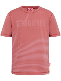 Diesel: Розовая футболка 