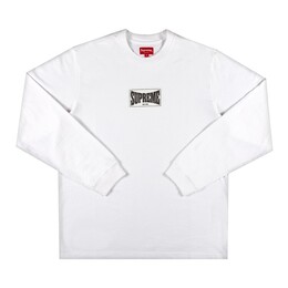 Supreme: Свитшот  Woven Label с длинным рукавом