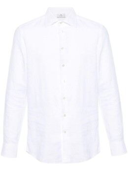 Etro: Льняная рубашка  Pegaso