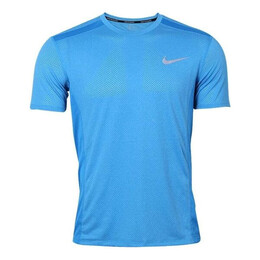 Nike: Голубая футболка 