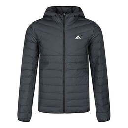 Adidas: Пуховик с капюшоном 